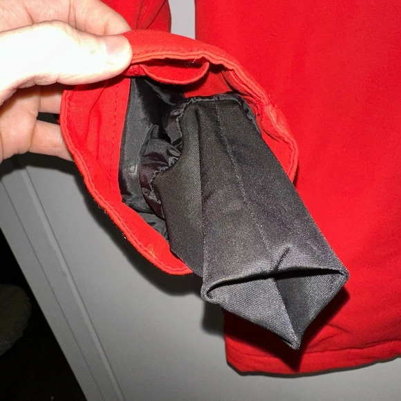 Quicksilver Boys M(12) Winter Jacket Red w detachable hood NWT - Picture 3 of 11